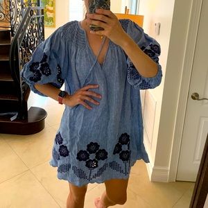 Innika Choo Denim Mini Dress